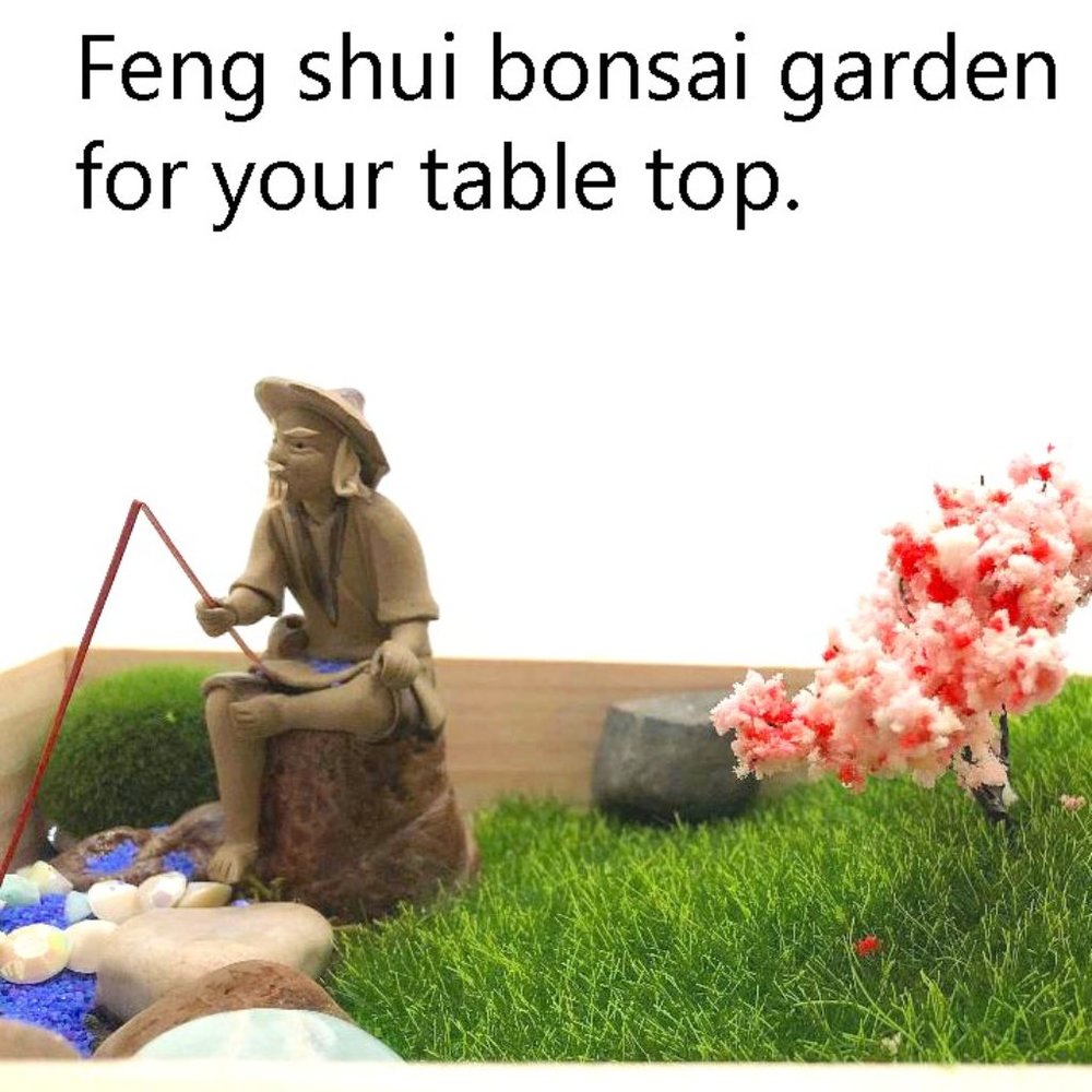 Feng Shui Bonsai Garden for your Table Top